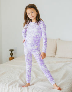 Prism Milk Purple Long Sleeve Pjs