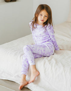 Prism Milk Purple Long Sleeve Pjs