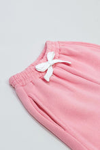Light Pink Toddler's 2 pc Short Jog Set