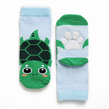 Green Turtle Zoo Socks