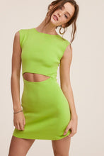 Apple Green Geo Mini Dress