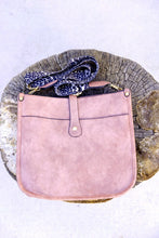 Blush Leopard Strap Crossbody Bag