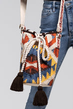 Handwoven Nouveau Bucket Bag