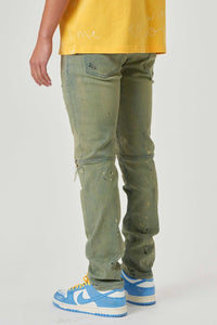 Medium Sand Tint Slim Fit Denim