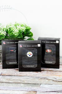 Chargers NFL Leather Tri-Fold Wallet