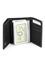 Saints NFL Leather Tri-Fold Wallet