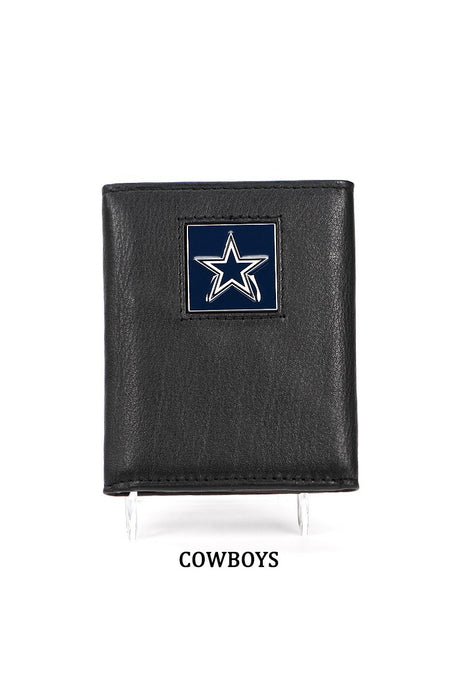 Cowboys NFL Leather Tri-Fold Wallet