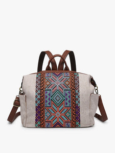 Sand/Blue Lexie Convertible Backpack