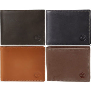 Timberland Wallet Leather Bifold Flip ID Window