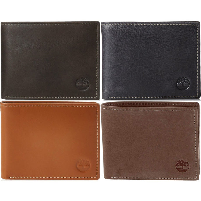 Timberland Wallet Leather Bifold Flip ID Window