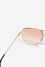 Double Bridge Aviator Sunglasses