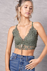 Olive Magnolia Bralette