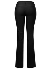 Black Millennium Boot Cut Stretch Office Trouser Pants