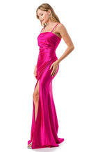 Fuchsia A Off-Shoulder Sexy Party Dress