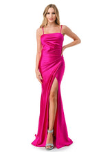 Fuchsia A Off-Shoulder Sexy Party Dress