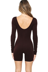 Raisin Snatched Long Sleeve Jumpsuit