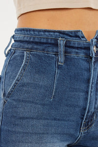 Dark High Rise Shorts