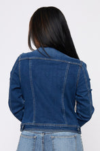 Blue Classic Jacket in Stretch Denim