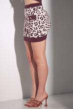 Ivory/Brown Animal Print 2 PC Knit Set