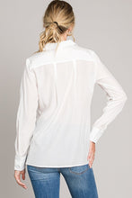 Ivory Solid Tunic Shirt