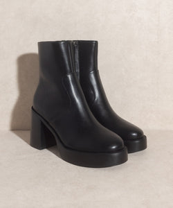 Black OASIS SOCIETY Alexandra - Platform Ankle Boots