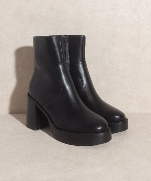 Black OASIS SOCIETY Alexandra - Platform Ankle Boots