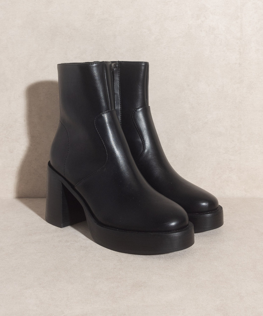 Black OASIS SOCIETY Alexandra - Platform Ankle Boots