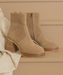 Khaki OASIS SOCIETY Alexandra - Platform Ankle Boots