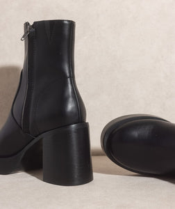 Black OASIS SOCIETY Alexandra - Platform Ankle Boots