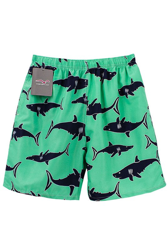 Shark Men's Swimming Trunk