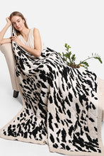 Beige Cheetah Print Luxury Soft Throw Blanket
