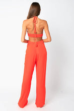 Orange Zaria Jumpsuit