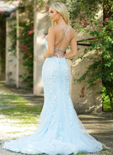 Light Blue The Dutchess Gown