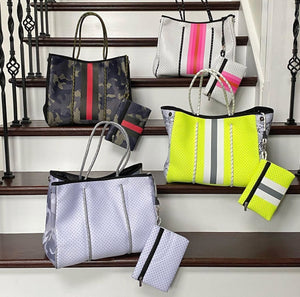 The Ella Tote Neon Yellow