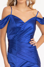 Royal Blue Sweetheart Satin Mermaid Dress