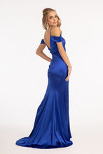 Royal Blue Sweetheart Satin Mermaid Dress
