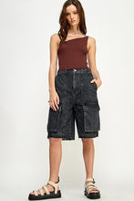 Brown Asymmetric Knit Sleveless Top