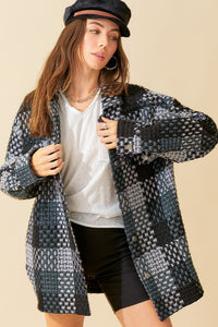 Mono Black Combo Peyton Jacket
