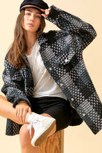 Mono Black Combo Peyton Jacket