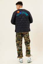 Black Sunshine Quilted Liner Jacket