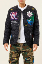 Black Sunshine Quilted Liner Jacket