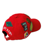 Red Multi Patch Cap