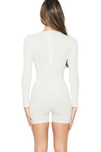 Off White Snatched Long Sleeve Jumpsuit