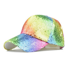 Pastel Rainbow Sequins Hat