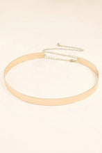 Gold Women's Gold Metal Belt