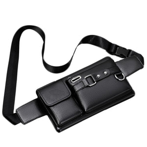 Black Cross Body Bag - Fanny Pack