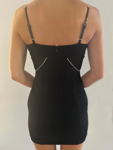 Black Millionaire Mini Dress