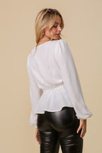 Off White Mustard Brooklyn Airflow Surplice Top With Self Tie