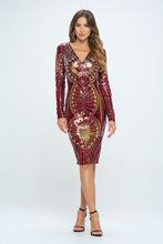 Burgundy Short & Midi Dresses