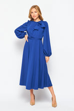 Royal Blue Long Sleeve Dress